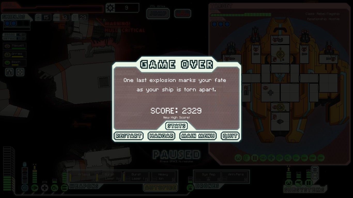 FTL: Faster Than Light